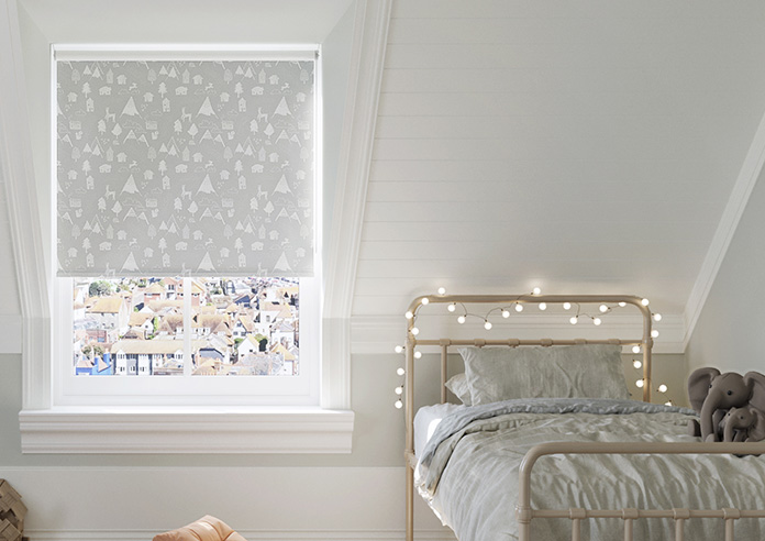 Mountain Hilltop, Nimbus Grey - Twist&Fit Roller Blind - Image 3
